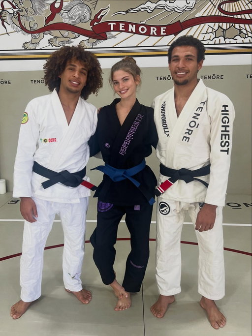 We had the honor of promoting our sister to her first adult belt, congrats Nya 👊🏽👊🏽💙