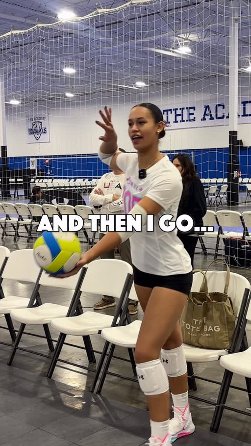 leveling up ur serve routine in Houston tomorrow! stay tuned👀