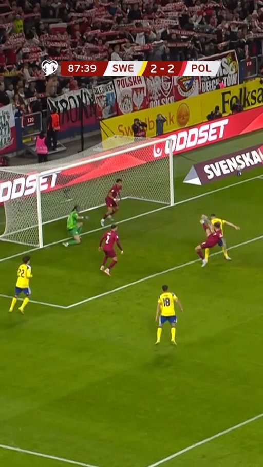 Gyökeres sending Sweden to the World Cup 😮‍💨🇸🇪
