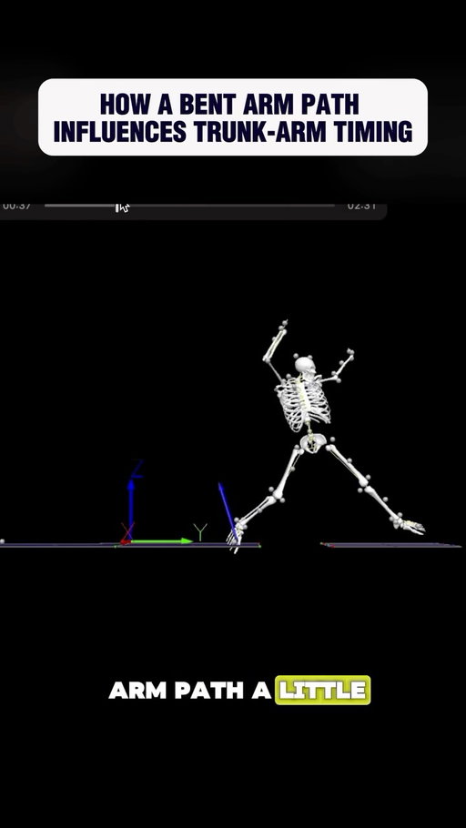 A small change in arm path can throw off everything.

When arm path breaks down, trunk-arm timing gets disrupted and energy does not transfer efficiently.

That means less velocity, less command, and inconsistent performance.