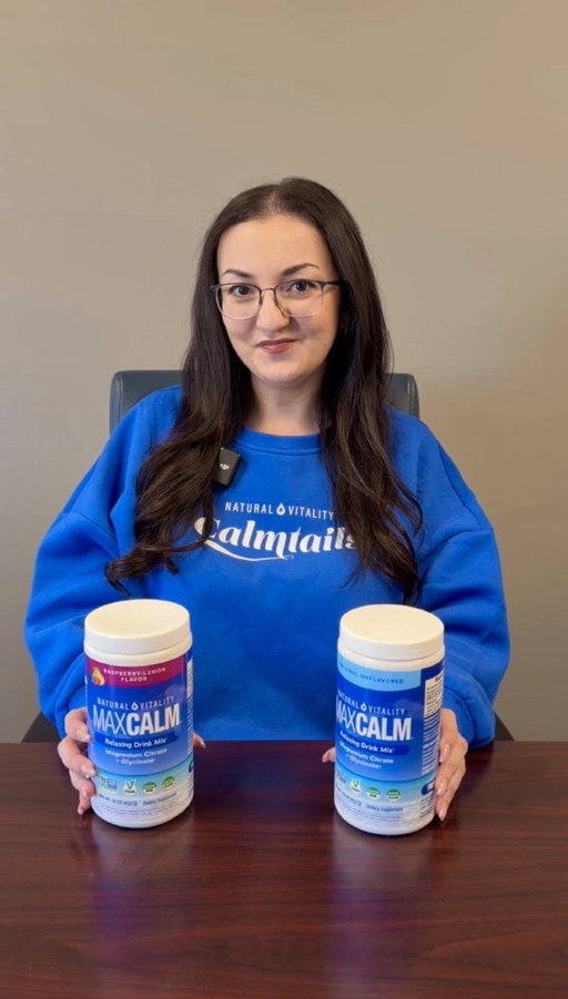This is no joke. 👀 We’ve been listening… and we delivered 💙

You already know CALM. Now meet MaxCalm.

The calm you trust, maximized. ✨

#naturalvitality #maxcalm #magnesium