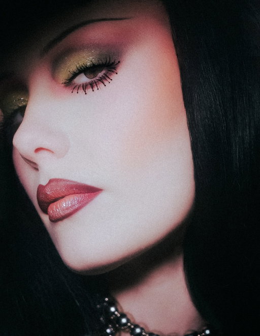 tiny beaded lashes 

- 
@hauslabs colour fuse blush in fire moon 
@meltcosmetics fatally yours palette 
@colourpopcosmetics matte about hue palette 
@diorbeauty warm essentials palette and diorshow overvolume mascara 
@danessamyricksbeauty colorfix stix in Duo 10 foil on eyes and Duo 6 foil on lips
@morphebrushes oral flirtation lip pencil in passionate plum 
@urbandecaycosmetics lip liner in 714 
@maccosmeticsanz velvet teddy lipstick