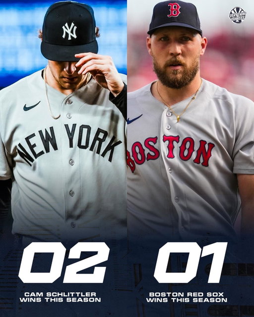Cam Schlittler has recorded more wins this season than the Boston Red Sox have as a team 💀 #Yankees