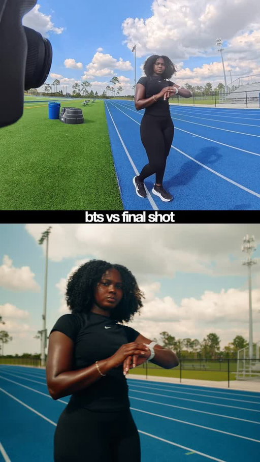 BTS vs final shot 🎬 showing the raw clip, the edit, and the final cinematic result. I love sharing the process because the vision really comes together in the details. 

#btsvsfinal #creativeprocess #fromrawtocinematic #colorgrading #behindthescenes