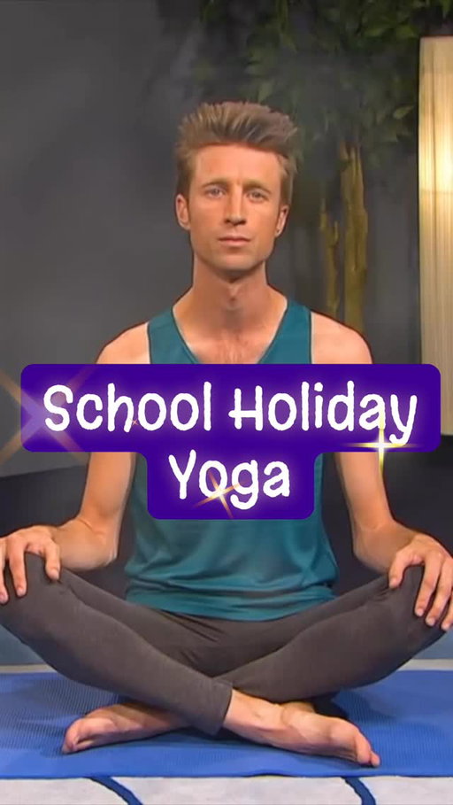 Remember to breathe. 🧘 #schoolholidays #yoga