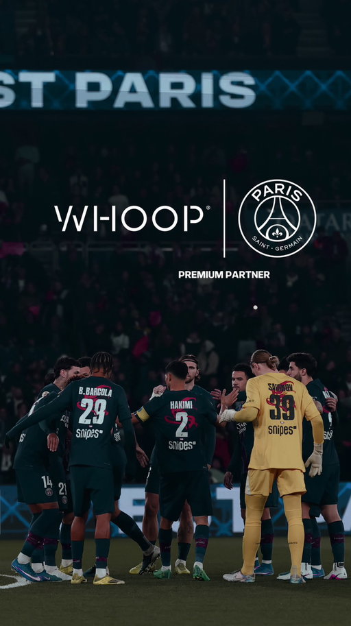 For every move on and off the pitch. Every player. Decision. And win. This is the wearable champions wear. 🔴🔵

Paris Saint-Germain & WHOOP are partenering through 2029, bringing fitness, recovery, and in-game insights to our men’s and women’s teams as the Official Health & Fitness Wearable and Premium Partner of PSG