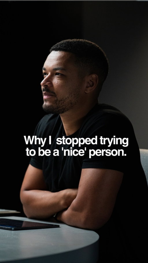 “Nice” people say what you want to hear. “Kind” people say what you need to hear.. ❤️

Comment below and I’ll personally DM you this full conversation..