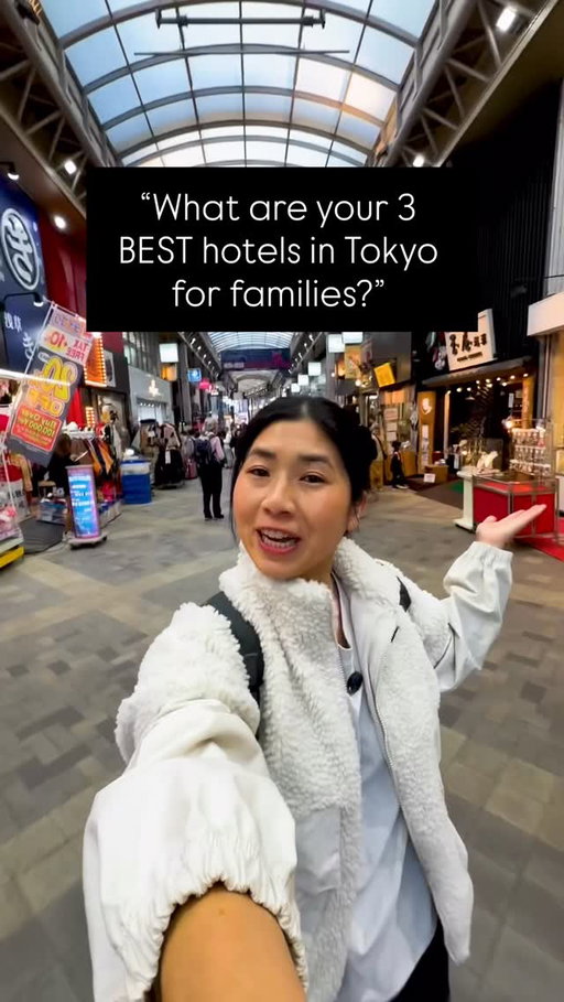 Our TOP 3 family hotels in Tokyo 🗼🇯🇵 @skyscanner [ A D ]

Have you stayed at any of these?

1. MIMARU hotels (Ninja room at Ueno-Okachimachi is the most fun for kids)
2. Tokyo Bay Shiomi Prince Hotel
3. The Lively Azabujuban

#tokyo #japan #traveltips #japantravel #japantrip