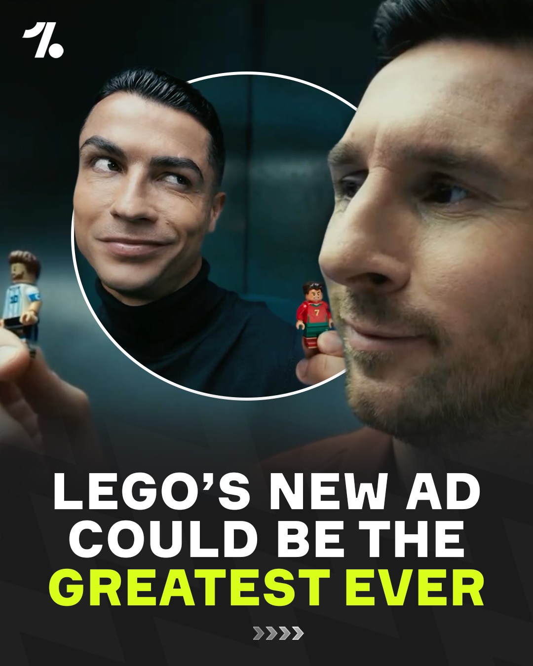 Messi, Ronaldo, Vini, Mbappé ✅ Full respect to @lego for breaking the internet ahead of the World Cup with this incredible ad for their new World Cup Editions collection 😳🔥