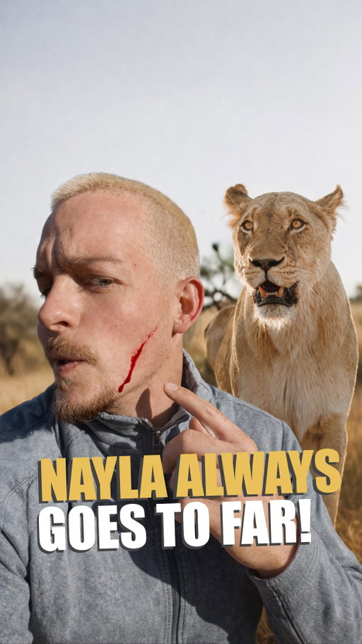 Describe Nayla the lioness with a GIF! 😆
And send this to someone who can be as annoying as Nayla!😂