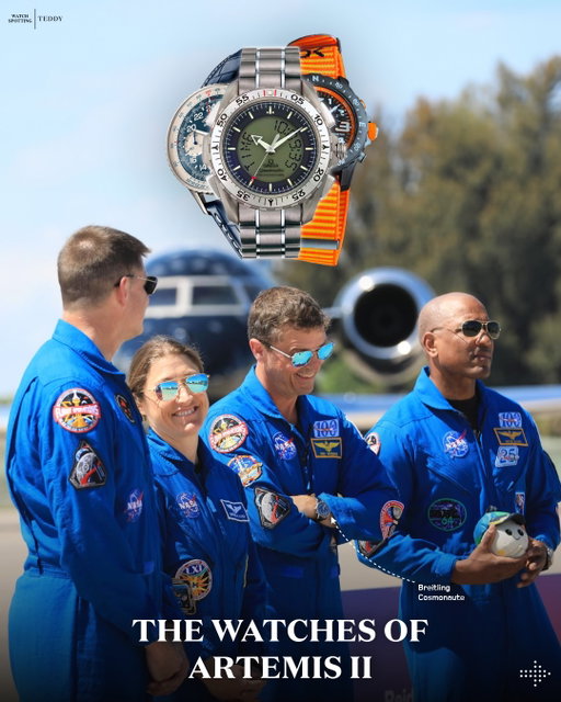 Yesterday, the long-awaited Artemis II mission took to the stars en route towards the moon for the first such manned mission since 1972. Its members all had Omega Speedmaster X-33 models strapped to their flight suits. @glassofmilt just wrote a full article on the site now detailing the watches worn on the wrists of the four astronauts throughout their time as part of this mission.

Watches have a longstanding history with spaceflight most notably through the Omega Speedmaster Moonwatch, but there are countless others that have cemented their place in the Cosmos. Head to the site to learn about the watches of Artemis II from the Speedmaster X-33 to a surprising Breitling, you won’t want to miss it. Let us know your favorite in the comments.