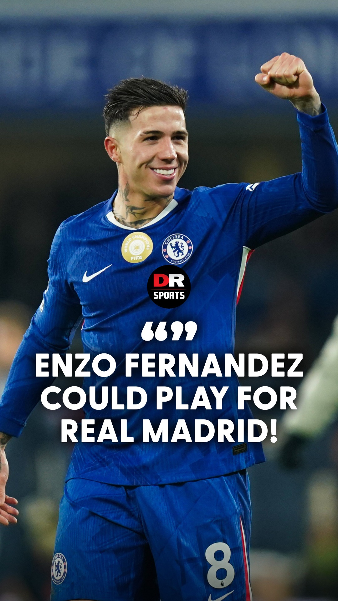 Could Enzo push for a move to Real Madrid after that statement? 🤔

#WeekendPreview #Chelsea #RealMadrid