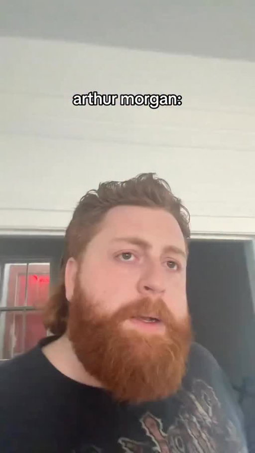 I started playing red dead redemption II again