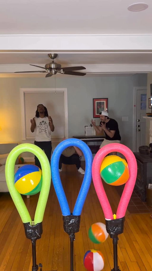 3 for 3 Beach Ball #trickshot