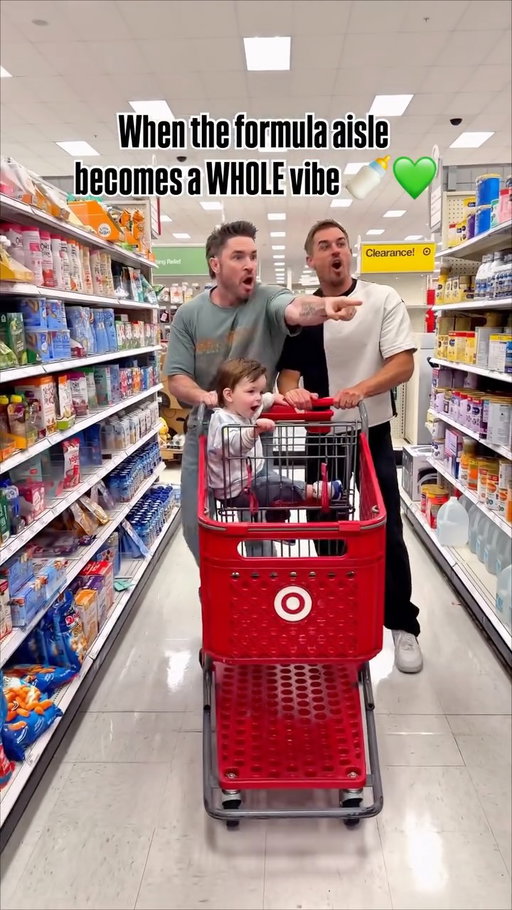 The whole family couldn’t help but break into dance when we saw that @Target now carries @bobbie Organic Whole Milk (just look at Kingston’s face!!!🥹😳🥰) We have been on Bobbie since day one and are obsessed in every way! We love even more that the full Bobbie lineup is now available on @target shelves and can top up during our Target runs! #Bobbiepartner #dance #reels #pink #explorepage✨