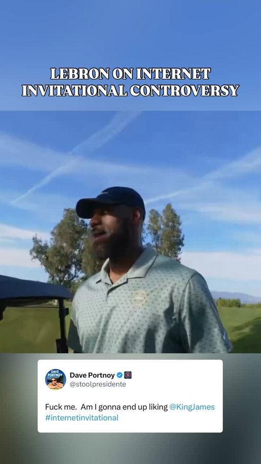 “You want my honest opinion? I think the slope was on”

@kingjames weighs in on the @internetinvite slope controversy 👀