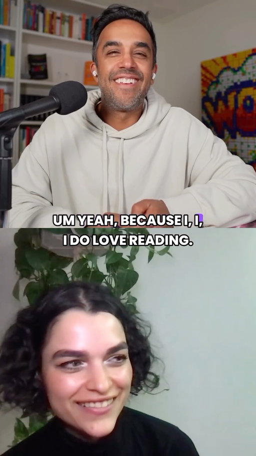 She reads a book a week ... with a full-time acting career.

How does she do it? 

We welcome global gallivant and raging bibliophile Eve Harlow on 3 Books!

Born in Russia, raised in Israel, living in Canada and the U.S., Eve Harlow is a talented actress best known for roles in The 100, Agents of S.H.I.E.L.D., The Night Agent, and her current star turn as Dr. Ingrid Derian in Watson, the medical-mystery thriller inspired by stories of Sherlock Holmes.

Somehow between her busy acting schedule, Eve finds time to read a book a week. She’s a library junkie, a reading phenom, and posts stacks of her latest reads @eveharlow between red carpet shots and behind-the-scenes clips from her shows.

This is a conversation for all of us who aspire to grow our love of reading books amidst the digital deluge. We live in worlds designed to tease our brains into shallow skimming. So how does Eve do it? What systems does she use? How does she think about her reading life? And (of course!) which 3 books shaped her more than any others?

We talk about reading habits, magic realism, identity in a politically robust and privacy-eroded world, deliberate daydreaming, building resilience, and much, much more.

Pull up a chair and join us in this bookish conversation.

Let’s flip the page to Chapter 159 now…

Click the link in my bio to listen!