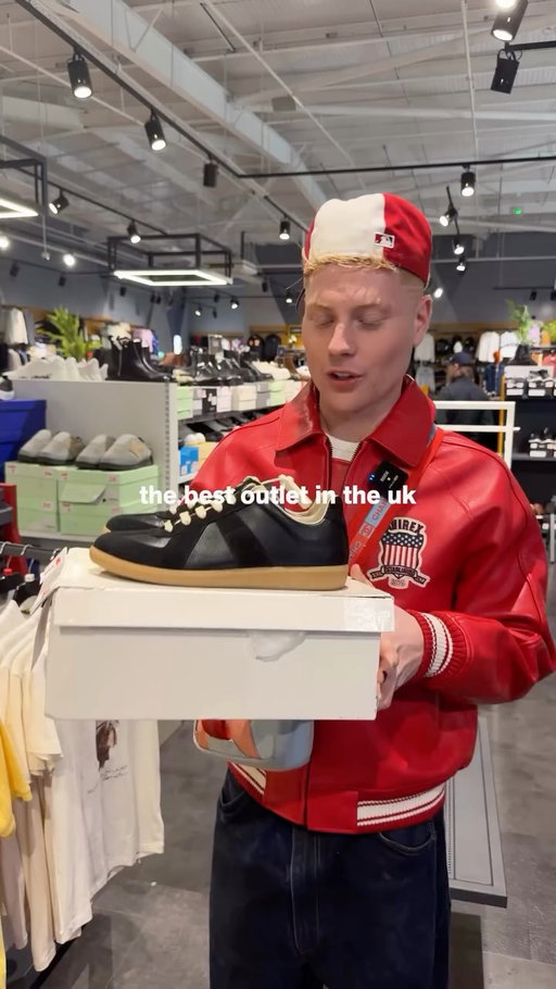 Margiela’s for £200 had me SOLD.