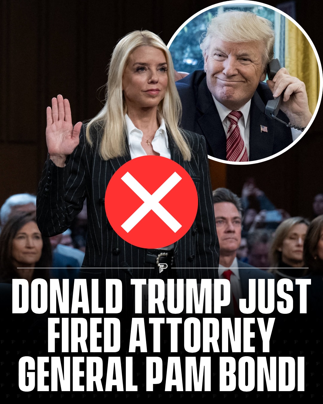 U.S. President Donald Trump has dismissed Attorney General Pam Bondi, ending her tenure as the nation’s top law enforcement official.

The move comes after mounting criticism over her handling of high-profile investigations, including files related to Jeffrey Epstein. Deputy Attorney General Todd Blanche is expected to serve as acting attorney general while a permanent replacement is considered.

Her removal marks another major shake-up within the administration, highlighting ongoing tensions around leadership and accountability inside the Justice Department.

-

#Viral #Pubity #News