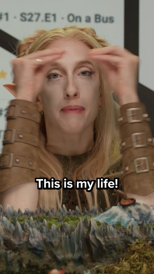 This isn't a joke, this is Katie's life! 🚌🧝‍♀️

▶️ D20: On a Bus now streaming, only on Dropout! 

#d20onabus #dropout #katiemarovitch #mattmercer #brennanleemulligan