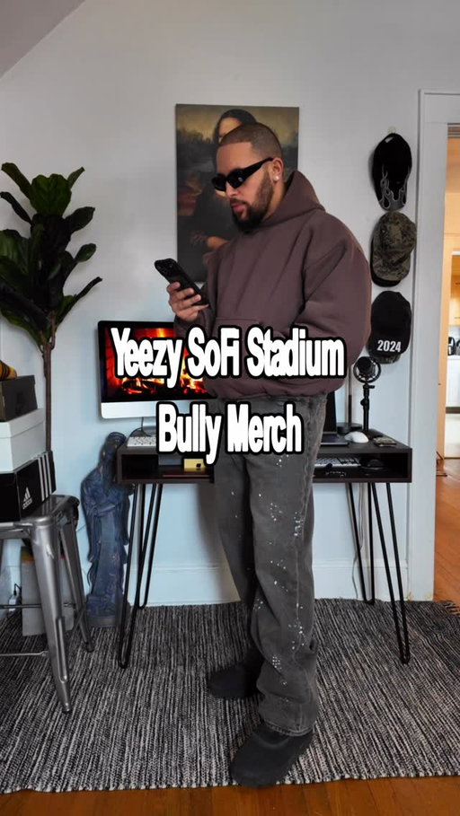Yeezy SoFi Stadium Bully Merch Available Online

bully.yeezy.com/collections/sofi

#yeezy #yzy #kanyewest #kanye #fyp