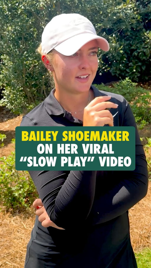 On Wednesday, Bailey Shoemaker went viral for a slow play incident. Today we spoke to her about it, and why she is staying focused on her recovery and playing Augusta National tomorrow.