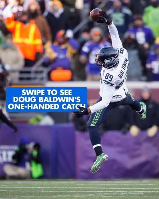 “How in the world did he catch that ball?!” 

📺: Download the Seahawks app to watch more highlights
