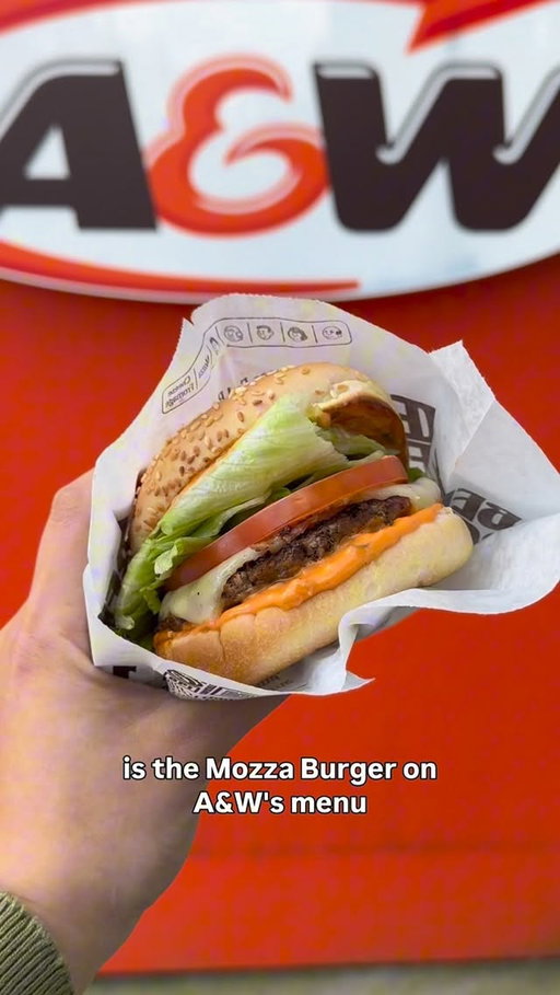 Here’s something that never fails me...

The Mozza Burger @awcanada 👏🏼 Enjoy a perfectly seasoned grass-fed beef patty (raised without hormones or steroids) topped with real mozzarella cheese, fresh ingredients and the tangy signature Mozza sauce. My go-to order always!💣

LIKE & SAVE for more BOMB eats! ✅

#AWPartner #yothatssobomb #awcanada #canadian #couplecomedy