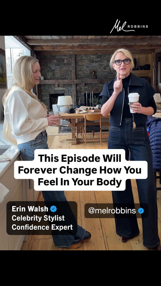 You are about to rethink everything you thought you knew about getting dressed.

Celebrity stylist and confidence expert Erin Walsh is here to teach you how to dress from the inside out.

Comment “Erin” and I’ll DM you the link to the full episode.

If getting dressed feels emotional, heavy, or overwhelming, this conversation will change that.

This episode of The Mel Robbins Podcast with @erinwalshstyle will help you rebuild your confidence every time you step into your closet.

🎧 “6 Words to Tell Yourself Every Morning”
 
Listen on Spotify, Apple Podcasts, or YouTube — search “The Mel Robbins Podcast.”