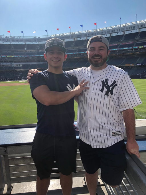 Let’s do it all again tomorrow, for the next 7 months, for the rest of our lives. Let’s go yanks, babe.