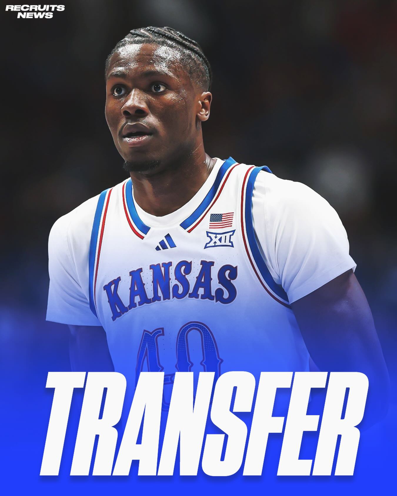 BREAKING: Kansas big Flory Bidunga will enter the transfer portal, per @petethamel.

The 6’10 sophomore averaged 13.3 PPG, 9.0 RPG, and 2.6 BPG this season.

He will also declare for the NBA draft.