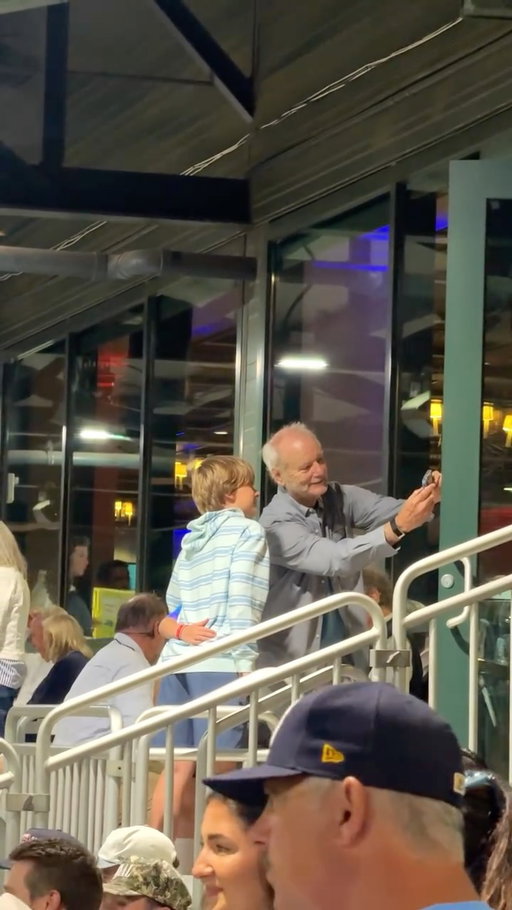 After 9 years in Charleston… finally saw Bill Murray at the @chasriverdogs Opening Night 2026.

Not surprising he’s around, but still one I won’t forget.