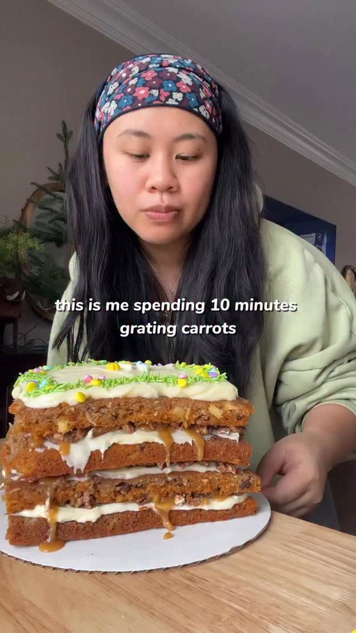 trying a viral recipe! 🤔

@thepancakeprincess’ carrot cake recipe turned out to be the BEST carrot cake I’ve ever had! the layers consist of carrot cake (with pineapple, coconut, and toasted pecans in it), cream cheese frosting, candied pecans, and butterscotch. amazing. 

i served it at a party and even the carrot cake non believers loved it! 🥕🙂‍↕️

comment “LINK” to get the recipe! if you didn’t receive it, make sure your settings say you can receive message requests. 

& as always—baking with @vitalfarms eggs and butter ❤️

#BitesByBianca #ThePancakePrincess #CarrotCake #NYCFoodBlogger #VitalFarmsVFF

https://www.thepancakeprincess.com/carrot-cake-with-candied-pecans/