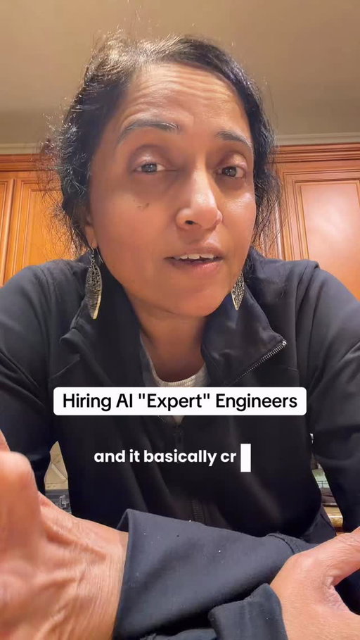 If you’re a non-technical founder in AI trying to hire engineers, what you need are solid, old-school software engineers with a great background in software architecture, design, and communication skills. 

There is no mythical “AI expert” engineer 😅

#ai #claudecode #softwareengineer #swe #entrepreneur