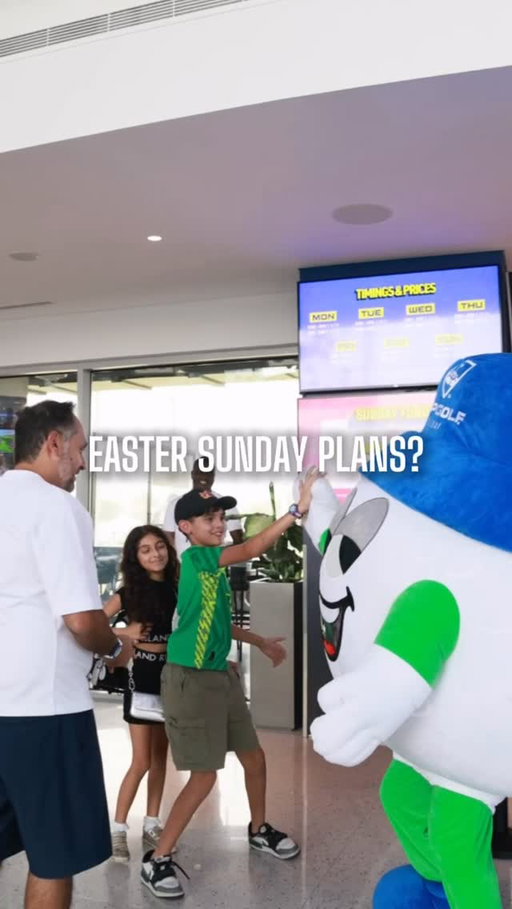 Your Easter Sunday lineup at Topgolf Dubai 🏌️‍♂️

Get ready for a day of fun for the whole family:

🥚 Easter Egg Hunt
🎁 Lots of Prizes & Giveaways
🍽️ Special Easter Sunday Roast
🍰 Complimentary Easter Cake
🎨 Kids Face Painting

Book your spot and hop on over. 
 
#TopgolfDubai #easteractivitie #eastersunday #bestroastdubai