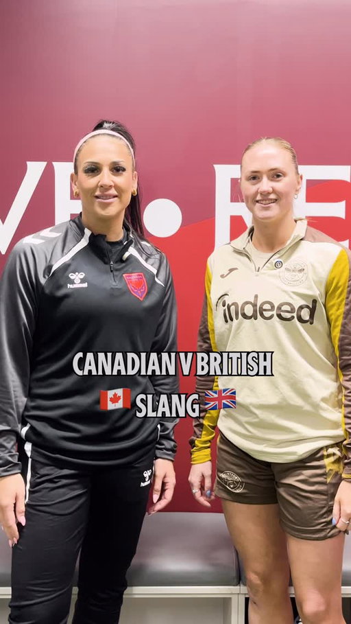 @lucypotter_9 and @soniaoneill_ take on the Canadian v British Slang Challenge 🇨🇦🇬🇧

@calgarywildfc 🤝