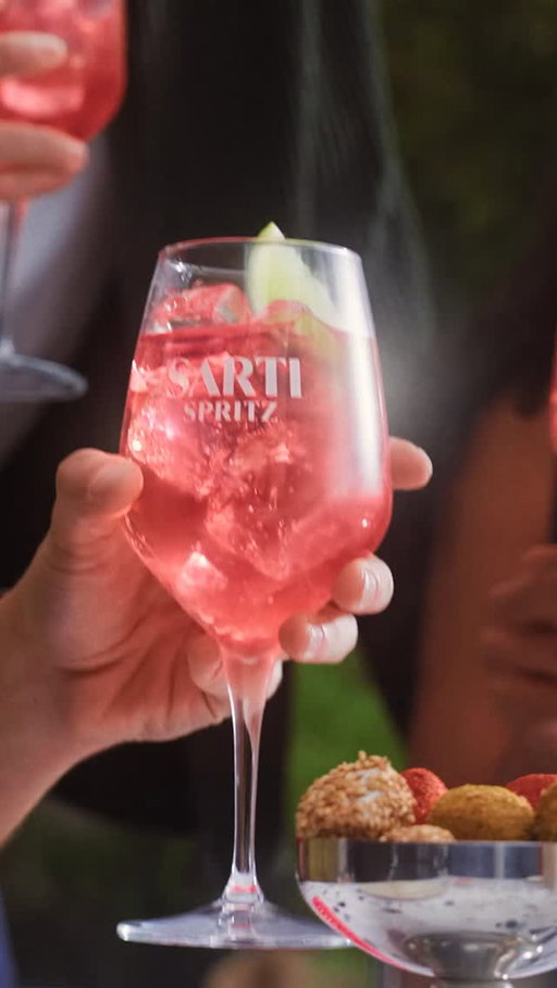 Unexpected, on point. #SartiSpritz #EnjoyResponsibly