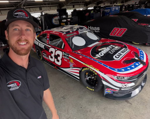 Let’s go!!!! Practice and qualifying today @tommys_express