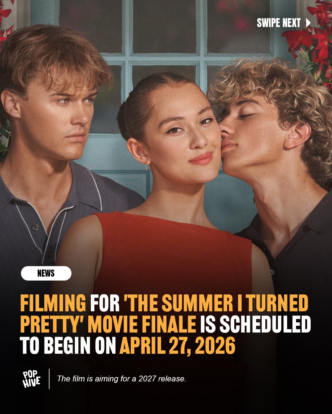 Filming for the movie followup to The Summer I Turned Pretty is scheduled to begin on April 27, 2026, in Wilmington, North Carolina❕

 While the stars are returning to finish the story, they are reportedly doing so under a cloud of salary disputes after their representatives were unable to secure raises following the massive global success of the third season. The leads, including Lola Tung, Christopher Briney, and Gavin Casalegno, are currently locked into lower pay rates established in previous negotiations that they allegedly signed “under duress.” 😳👀

#TheSummerITurnedPretty #CousinsBeach #TeamConrad #TeamJeremiah #LolaTung