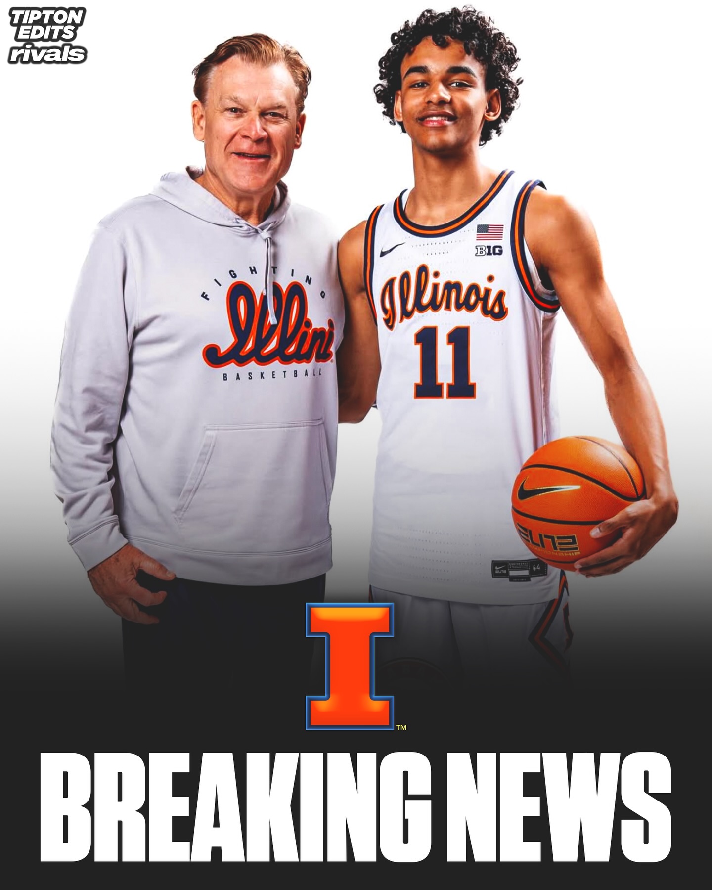 Quentin Coleman, Rivals’ No. 20 overall recruit in the 2026 class, has committed to Illinois, he announced.

The 6-4 shooting guard was previously signed with Wake Forest. Also considered Texas Tech, Missouri, and others.