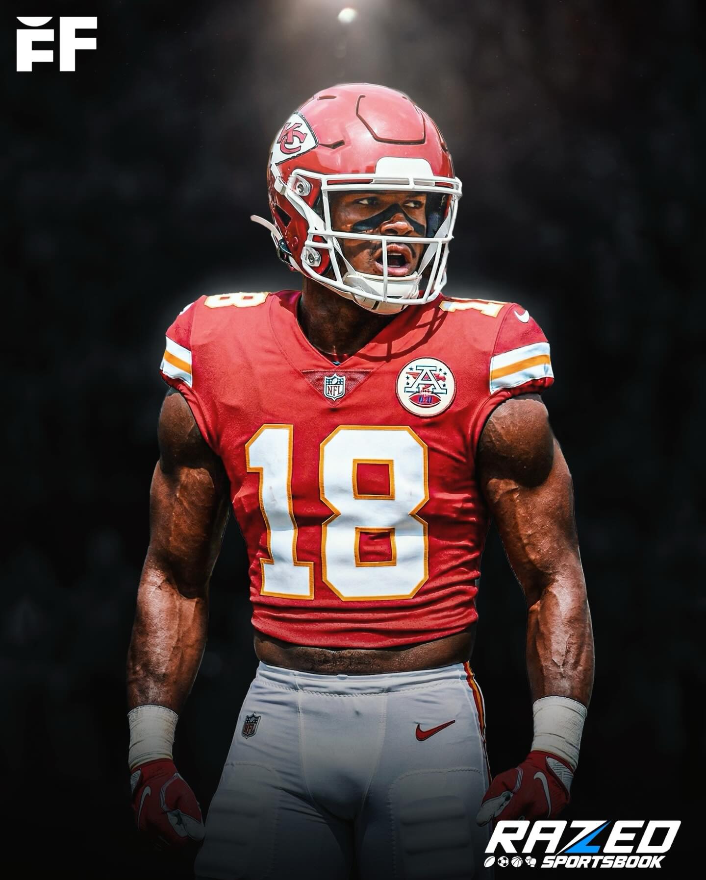 ESPN’s latest mock draft has the Chiefs selecting Oregon star TE Kenyon Sadiq with the 9th overall pick ⚡️

“Yes, Travis Kelce is back in Kansas City. But he’s turning 37 next season, and quarterback Patrick Mahomes needs playmakers in this offense. Sadiq is as explosive and versatile as they come,” Mel Kiper wrote. 

Sadiq, 21, took an official visit with the Chiefs at their facility and was able to meet Travis Kelce. 

“It was awesome. Just kind of a moment of realization… like, this is the NFL,” Sadiq told SI.com. 

Sadiq (6-3, 241 pounds) solidified himself as TE1 of this year’s class with a stellar combine performance: 

◽️ 4.39 forty yard dash 
◽️ 43.5” vertical
◽️ 11’1” broad jump
◽️ 26 reps at 225lbs 

Sadiq hauled in 51 receptions for 560 receiving yards and 8 TD in 14 games this past season.

(via NFL Network, CBS, FOX)