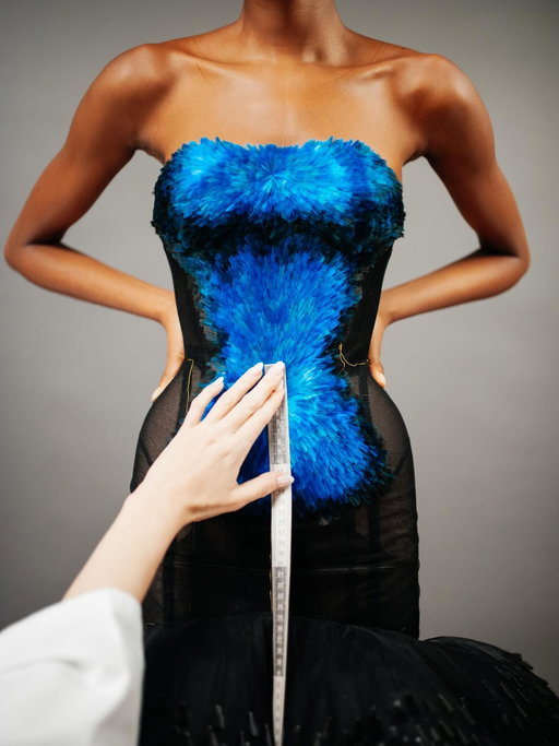 BLUE IS THE WARMEST COLOR - @ZENDAYA

27 shades of blue.

A radial effect of 65,000 kingfisher raw silk “feathers” in satin stitch embroidery.

Over 8,000 hours of craftsmanship. 

A making-of of #Zendaya’s Haute Couture Spring/Summer 2026 look -from the ateliers to the runway, to the red carpet- designed by @DanielRoseberry.

Photography: @kukukuba
Video: @christophe_tiphaine 
Zendaya’s stylist: @luxurylaw 

#Schiaparelli