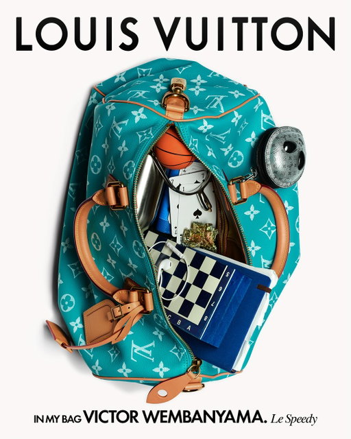 In Victor Wembanyama’s bag. Taking stock of House Ambassador’s daring teal Speedy, an assortment of items echoing the basketball star’s instinct for strategy — whether on the court or in a game of chess — are effortlessly stowed away in the supple bag. Discover the icon via link in bio. 

#VictorWembanyama #PharrellWilliams #LouisVuitton