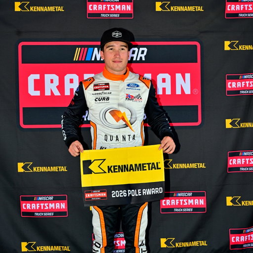 Two years in a row at Rockingham and second pole of the season, @jakegarcia_35 is your pole winner.

#AmericasRaceTeam🇺🇸 #NASCAR