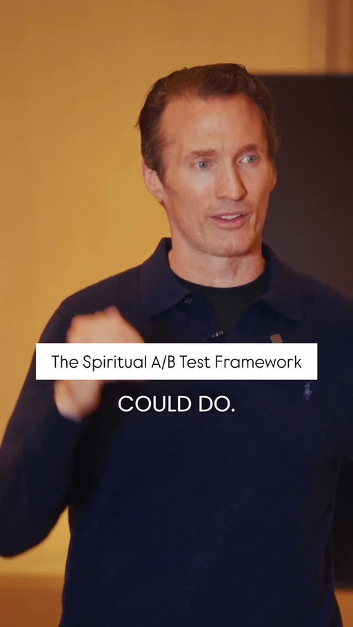Most people are waiting for a clear answer before they move.

God wants you to move before he gives you the answer.

That’s spiritual A/B testing.

1) Write the list
2) Pray for a sign
3) Go inspect
4) Eliminate what’s not it
5) Repeat

Not every sign means “all in.” Sometimes it just means take the next step.

Stay in motion and trust the process.