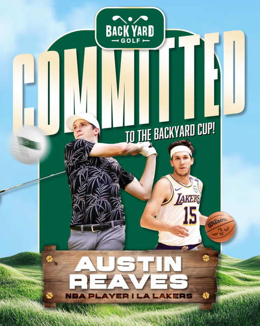 @austinreaves12 of @hillbillybogey is officially locked in for Backyard Cup 2026.
This year is a 2 person event bring your own partner! Who would you like to see AR tee it up with?

Stay tuned… the lineup is stacked this year 👀
#golf