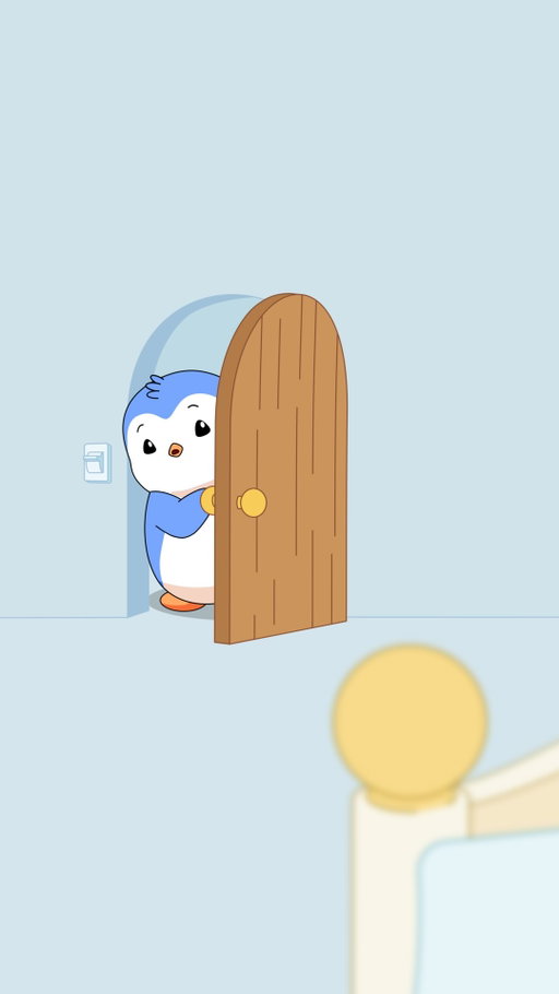 Only a morning person on weekends… 

Follow @pudgypenguins for more!
