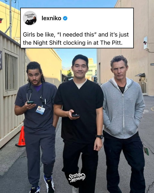 More overlap please!!!! #thepitt 

(Thanks for the laugh, @lexniko!)