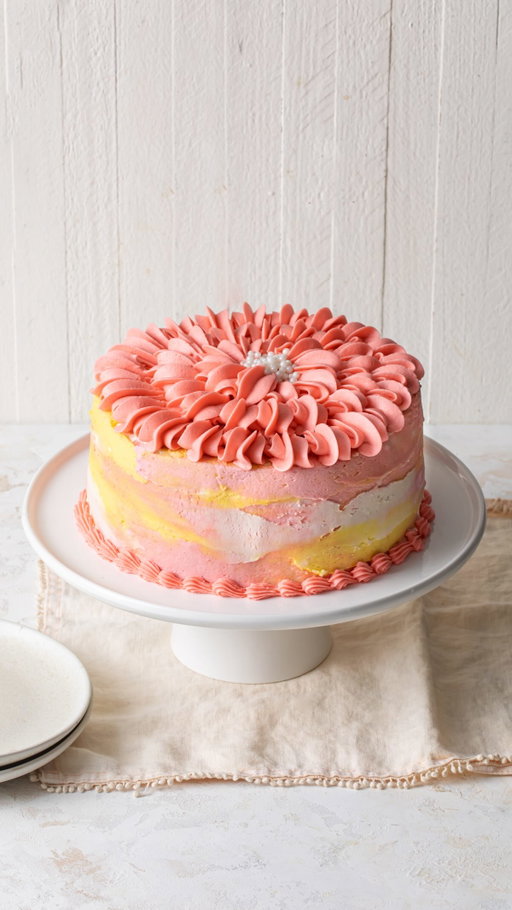 Why not give your cake a spring makeover ✨🌷🍰 @tessahuffbooks