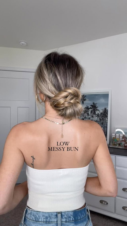 save this easy low bun for later when you’re in need of a little hair inspo 🤍☁️🐚 this hairstyle is one you’ll have on repeat for spring & summer! It looks elevated but takes 5 minutes and it’s one you can make as messy or polished as you want (which means it works for all occasions) 

Think vacation hair, date night hair, wedding guest hair 🤌🏼✨ this bun is perfect for any & all of it! 

#hairtutorial #hairstyles #hairinspo #messybun #easyhairstyles